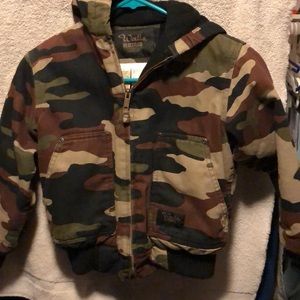 Boys Walls Blizzard Pruf Camo Coat